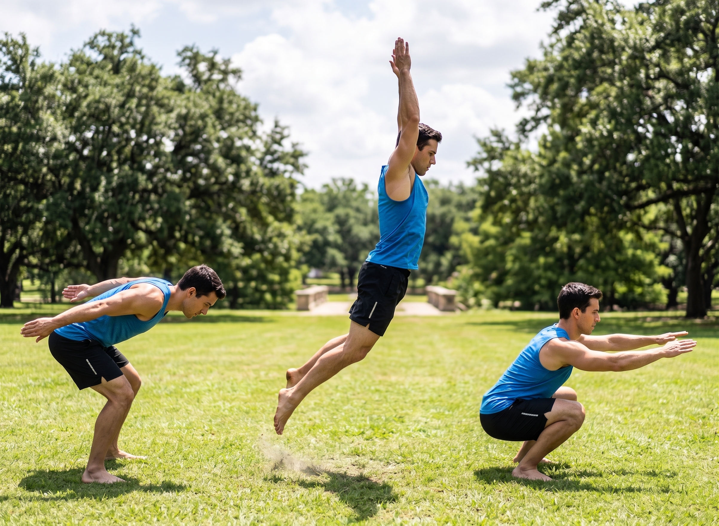 How to do Broad Jumps
