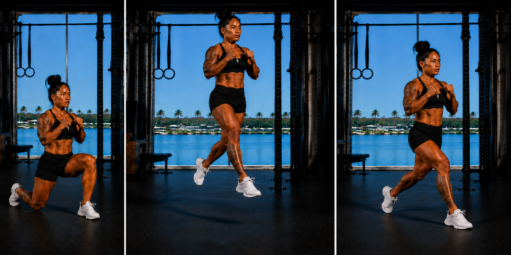 How to do Jumping Lunges