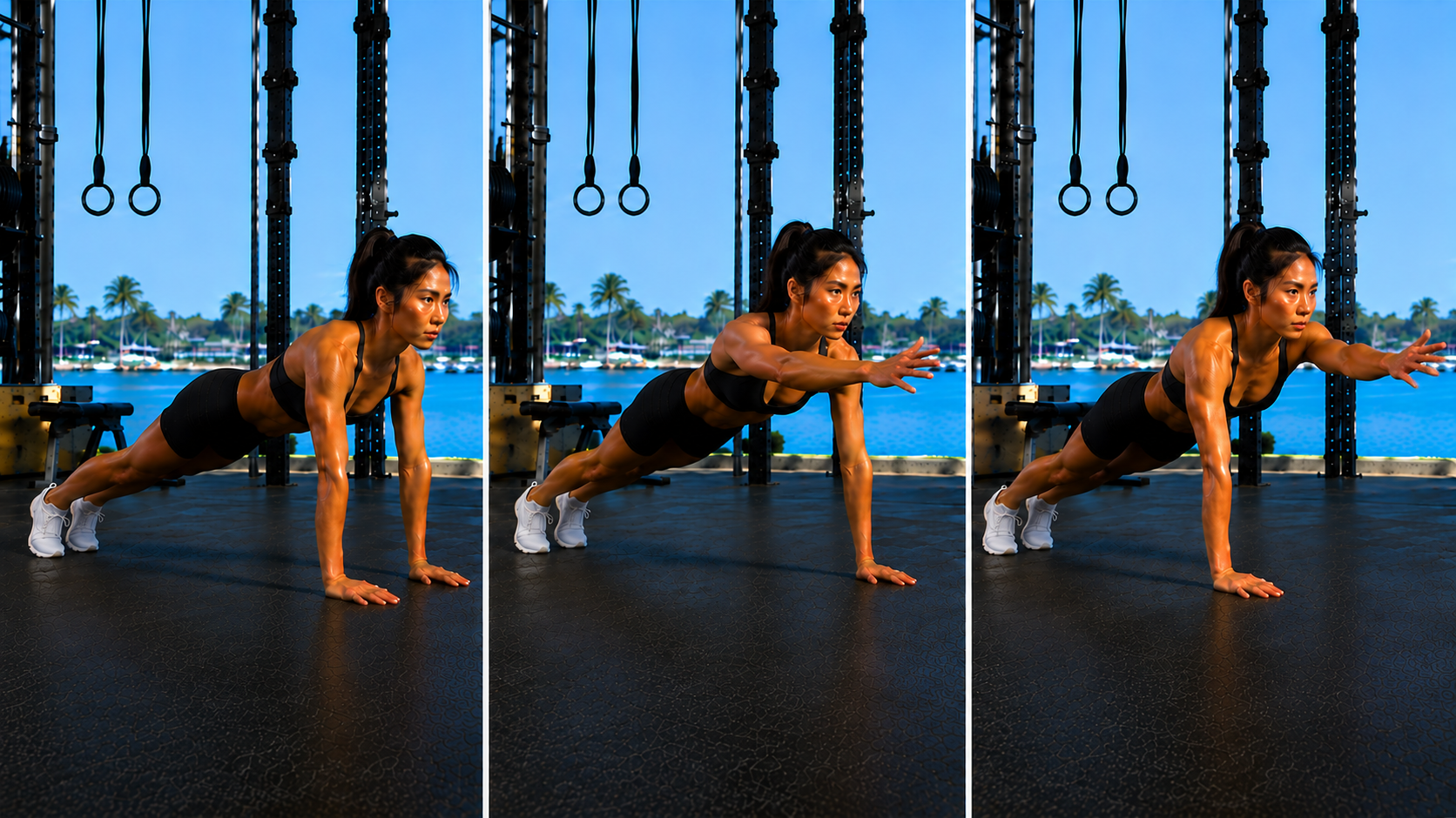 How to do Plank Reaches